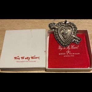 Reed & Barton Sterling “Key to my Heart”